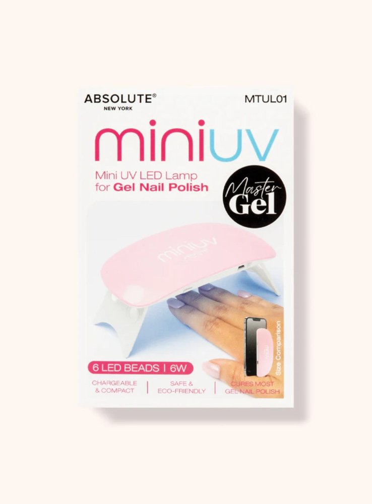 Glamour Us_Absolute New York_Nails_Mini UV 6W Led Lamp__MTUL01 The best affordable Latina and Mexican makeup, beauty and cosmetics supply store in Chula Vista, San Diego
