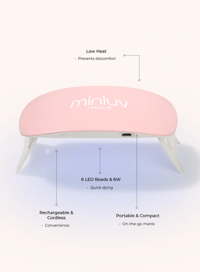 Glamour Us_Absolute New York_Nails_Mini UV 6W Led Lamp__MTUL01 The best affordable Latina and Mexican makeup, beauty and cosmetics supply store in Chula Vista, San Diego