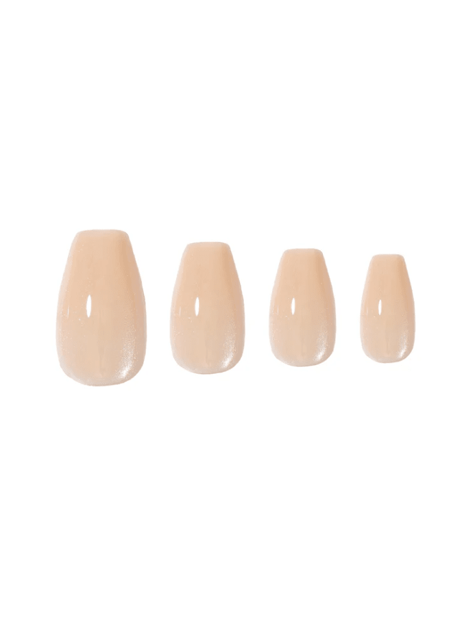 Glamour Us_Absolute New York_Nails_Naked Press On Nails_Coffin Medium_NTNK02 The best affordable Latina and Mexican makeup, beauty and cosmetics supply store in Chula Vista, San Diego