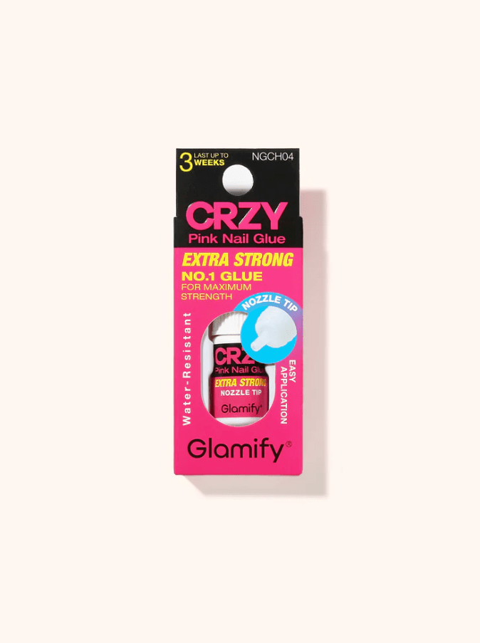Glamour Us_Absolute New York_Nails_Pink Nail Glue Extra Strong__NGCH04 The best affordable Latina and Mexican makeup, beauty and cosmetics supply store in Chula Vista, San Diego