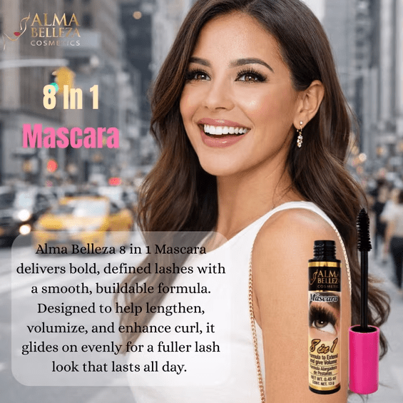 Glamour Us_Alma Belleza_Makeup_Extend and Give Volume - 8 en 1 Eyelash Mascara__AB-EV The best affordable Latina and Mexican makeup, beauty and cosmetics supply store in Chula Vista, San Diego