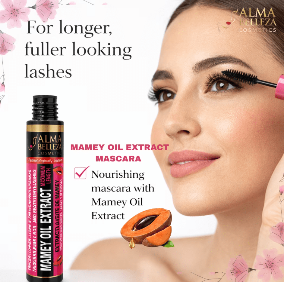 Glamour Us_Alma Belleza_Makeup_Mamey Oil Extract Mascara__AB109 The best affordable Latina and Mexican makeup, beauty and cosmetics supply store in Chula Vista, San Diego