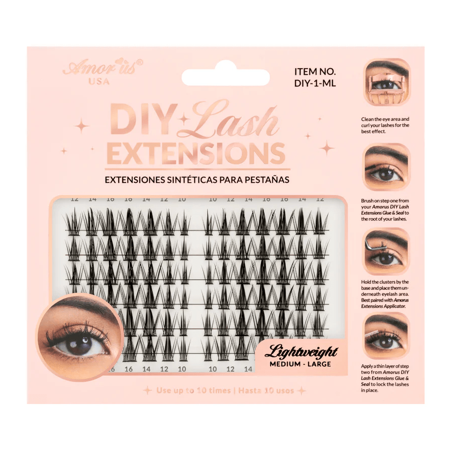 Glamour Us_Amorus_Lashes_1 - Diy Lash Extensions (Medium - Large)__DIY - 1 - ML The best affordable Latina and Mexican makeup, beauty and cosmetics supply store in Chula Vista, San Diego