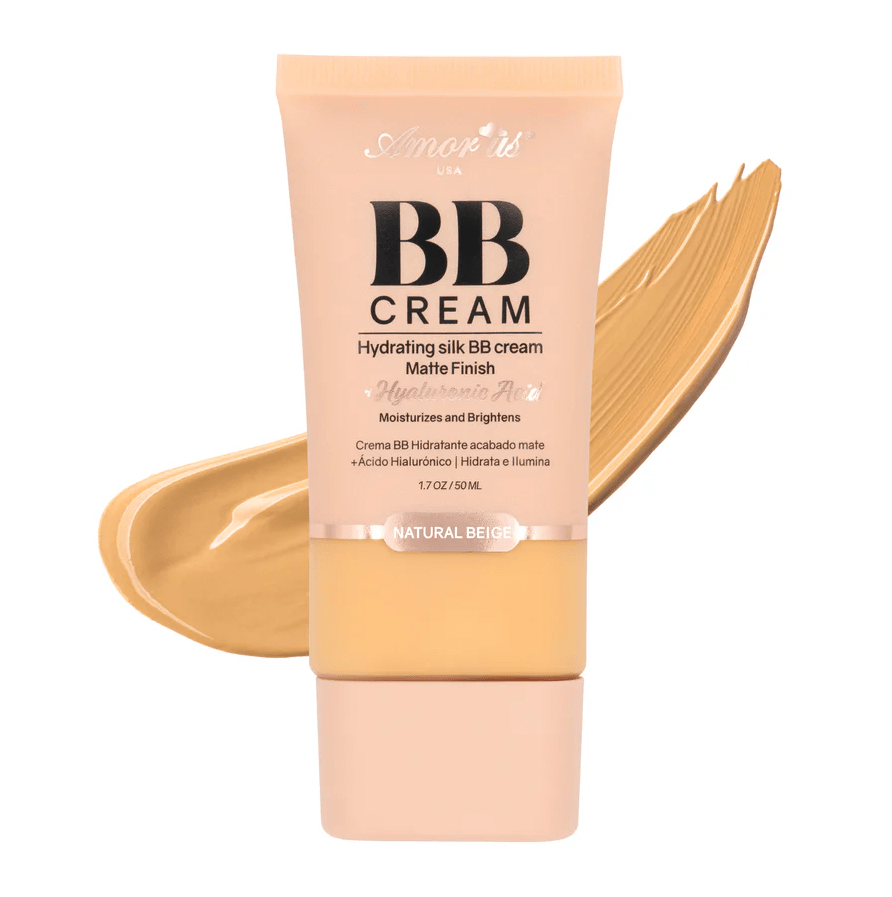 Glamour Us_Amorus_Makeup_BB Cream With Hyaluronic Acid_Natural Beige_CO-BBFN-03 The best affordable Latina and Mexican makeup, beauty and cosmetics supply store in Chula Vista, San Diego