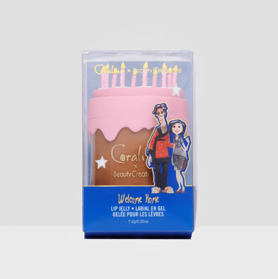 Glamour Us_Beauty Creations_Makeup_Beauty Creations x Coraline "Welcome Home" Lip Jelly__BCCR-CLB The best affordable Latina and Mexican makeup, beauty and cosmetics supply store in Chula Vista, San Diego