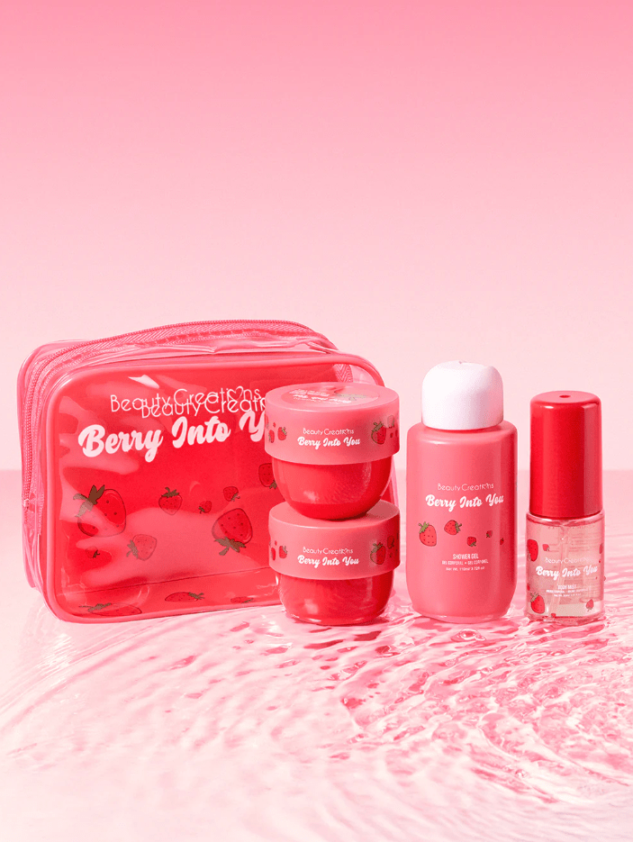 Glamour Us_Beauty Creations_Skincare_Berry Into Yo - Sweet Dose Mini Body Care Kit__SD-TB1 The best affordable Latina and Mexican makeup, beauty and cosmetics supply store in Chula Vista, San Diego