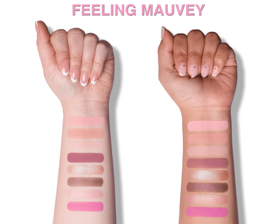 Glamour Us_Beauty Creations_Makeup_Duet Mini Snap Eyeshadow Palette - Feeling Mauvey__DUET - PAL3 The best affordable Latina and Mexican makeup, beauty and cosmetics supply store in Chula Vista, San Diego