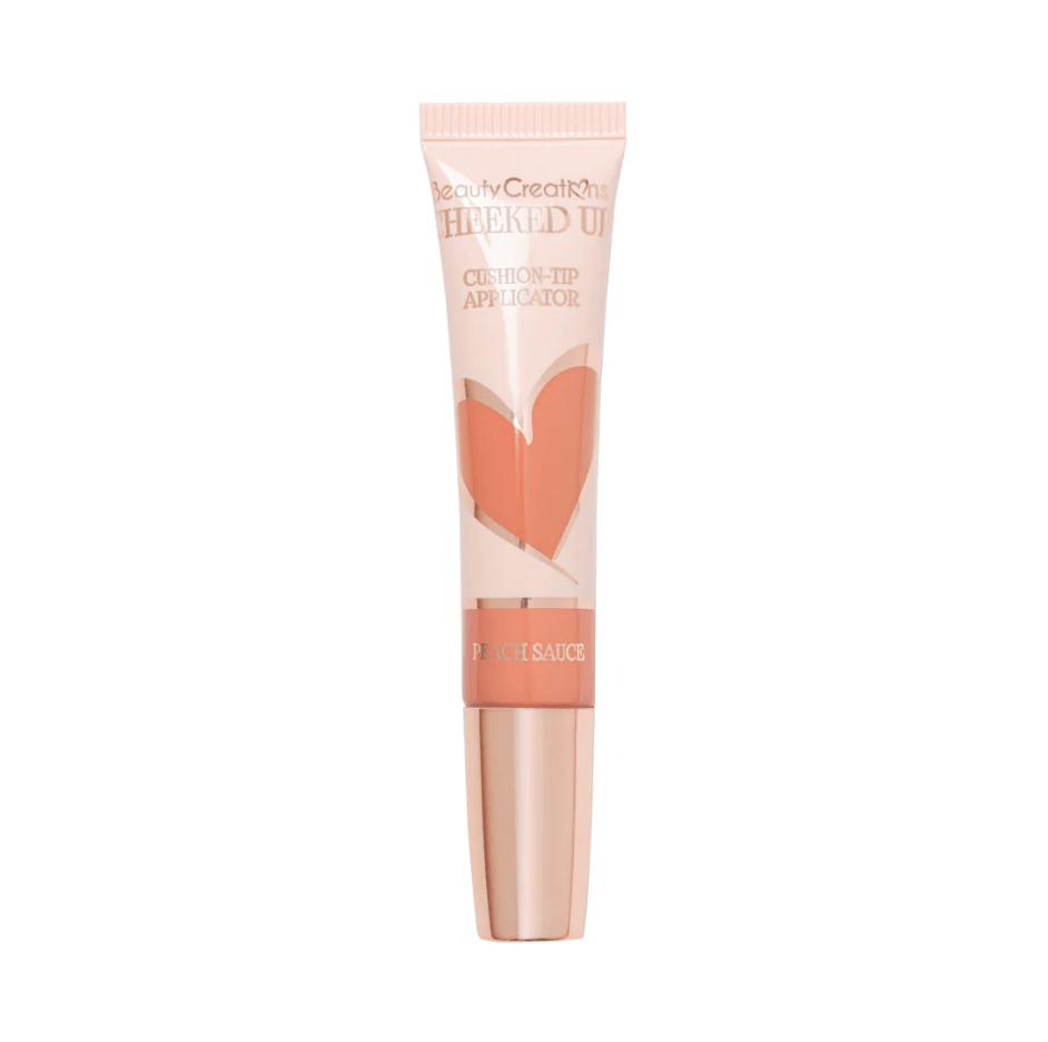 Glamour Us_Beauty Creations_Makeup_Flawless Stay Liquid Blush Cheeked Up Wands_Peach Sauce_FSLBCU - 03 The best affordable Latina and Mexican makeup, beauty and cosmetics supply store in Chula Vista, San Diego
