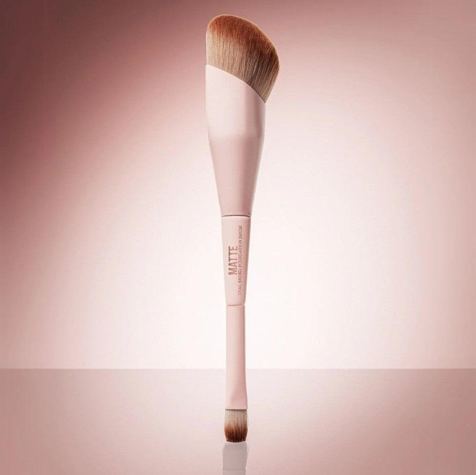 Glamour Us_Beauty Creations_Tools & Brushes_Flawless Stay Matte Dual Ended Foundation Brush__FS - MFB The best affordable Latina and Mexican makeup, beauty and cosmetics supply store in Chula Vista, San Diego