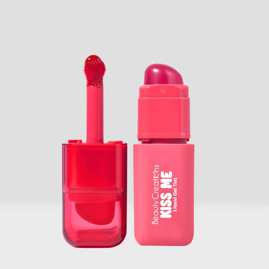 Glamour Us_Beauty Creations_Makeup_Kiss Me Liquid Gel Tint_Corally Hot_KMLT-3 The best affordable Latina and Mexican makeup, beauty and cosmetics supply store in Chula Vista, San Diego