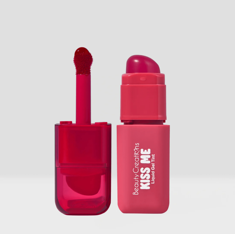 Glamour Us_Beauty Creations_Makeup_Kiss Me Liquid Gel Tint_Red Crush_KMLT-4 The best affordable Latina and Mexican makeup, beauty and cosmetics supply store in Chula Vista, San Diego