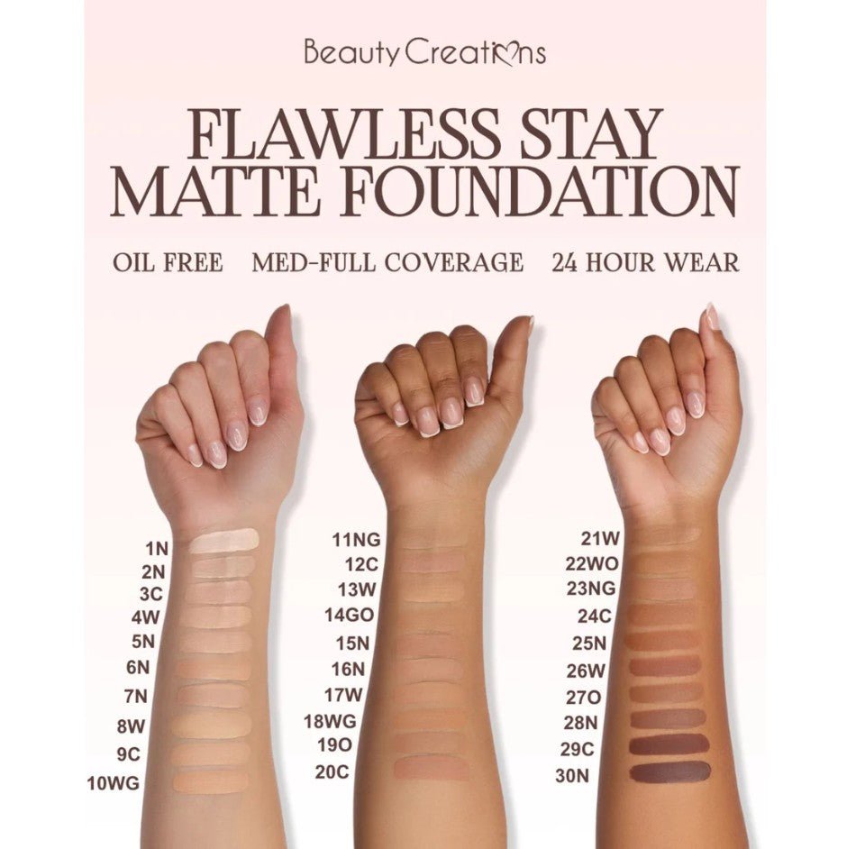 Glamour Us_Beauty Creations_Makeup_Matte Liquid Foundation_2N_FSMF2N The best affordable Latina and Mexican makeup, beauty and cosmetics supply store in Chula Vista, San Diego