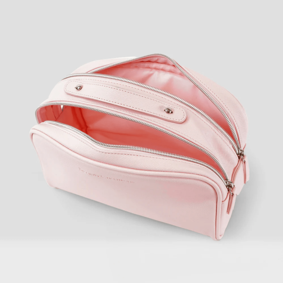 Glamour Us_Beauty Creations_Makeup_Mini Pink Cosmetic Glam Pouch__CBDZ-PS The best affordable Latina and Mexican makeup, beauty and cosmetics supply store in Chula Vista, San Diego