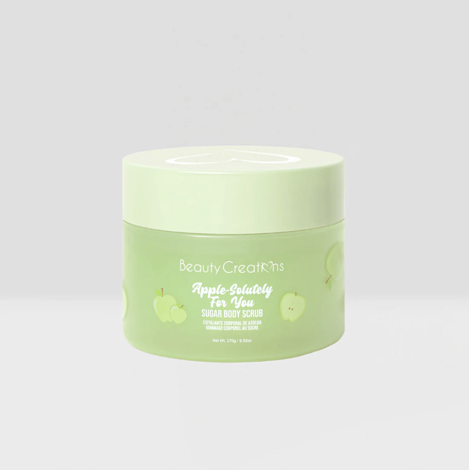 Glamour Us_Beauty Creations_Skincare_Sugar Body Scrub_Apple - Solutely For You_FC - BS4 The best affordable Latina and Mexican makeup, beauty and cosmetics supply store in Chula Vista, San Diego