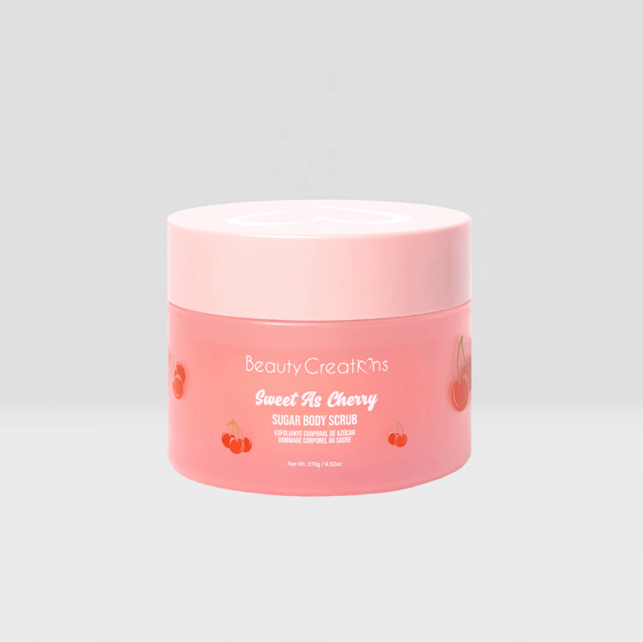 Glamour Us_Beauty Creations_Skincare_Sugar Body Scrub_Sweet As Cherry_FC - BS6 The best affordable Latina and Mexican makeup, beauty and cosmetics supply store in Chula Vista, San Diego
