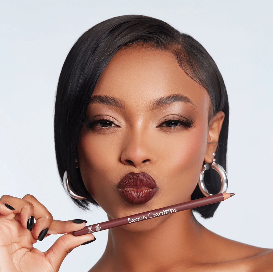 Glamour Us_Beauty Creations_Makeup_Wooden Lip Liner Pencil_Ur A Peach_BCWLL - 01 The best affordable Latina and Mexican makeup, beauty and cosmetics supply store in Chula Vista, San Diego