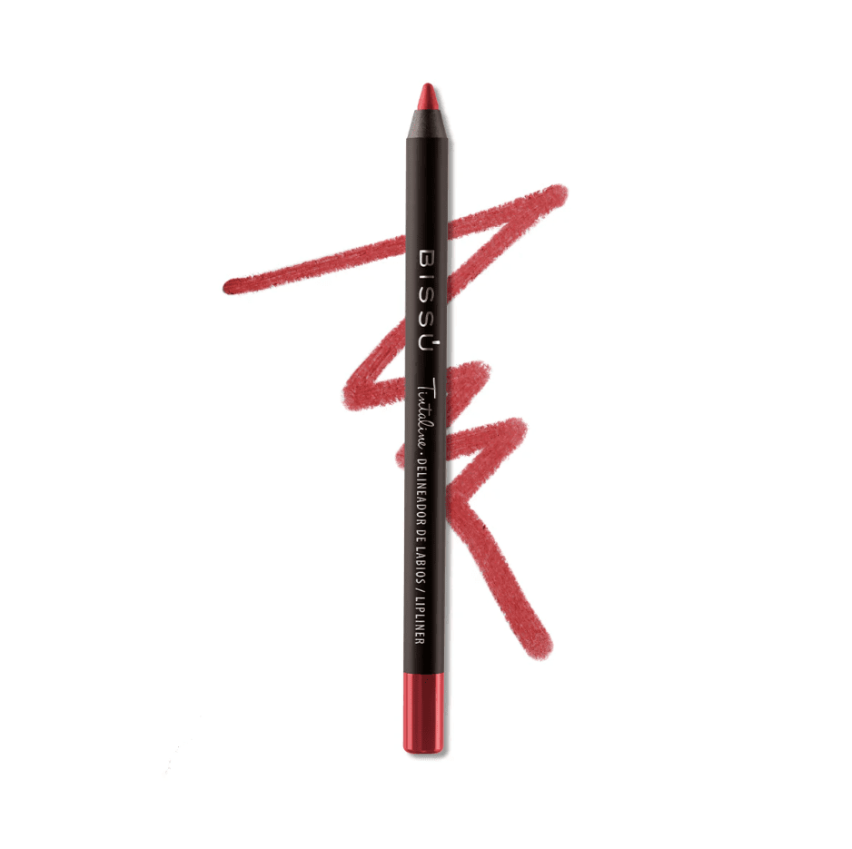 Glamour Us_BISSU_Makeup_Tintaline Waterproof Lip Liner Pencil_Cafe Rojizo_BISSU-TLLIP-6 The best affordable Latina and Mexican makeup, beauty and cosmetics supply store in Chula Vista, San Diego