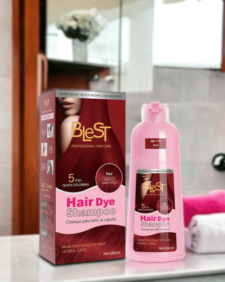 Glamour Us_BLEST_Hair_Red Hair Dye Shampoo__HD - 773 The best affordable Latina and Mexican makeup, beauty and cosmetics supply store in Chula Vista, San Diego