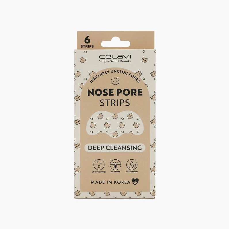 Glamour Us_Celavi_Skincare_Bears Nose Pore Strips 6 pieces__NP103 The best affordable Latina and Mexican makeup, beauty and cosmetics supply store in Chula Vista, San Diego