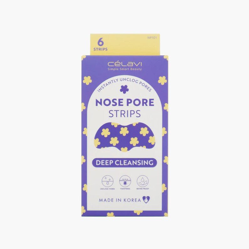 Glamour Us_Celavi_Skincare_Flowers Nose Pore Strips 6 pieces__NP101 The best affordable Latina and Mexican makeup, beauty and cosmetics supply store in Chula Vista, San Diego