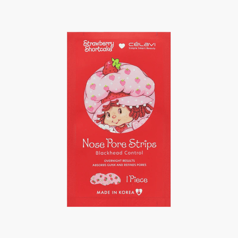 Glamour Us_Celavi_Skincare_Strawberry Shortcake Nose Pore strips 6 pieces__SS45544 The best affordable Latina and Mexican makeup, beauty and cosmetics supply store in Chula Vista, San Diego