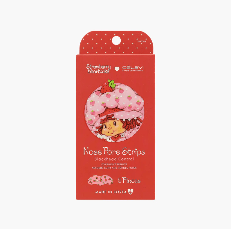 Glamour Us_Celavi_Skincare_Strawberry Shortcake Nose Pore strips 6 pieces__SS45544 The best affordable Latina and Mexican makeup, beauty and cosmetics supply store in Chula Vista, San Diego