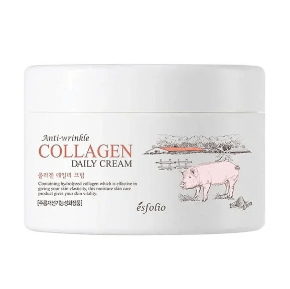 Glamour Us_Esfolio_Skincare_Collagen Daily Cream__ESCRCOL The best affordable Latina and Mexican makeup, beauty and cosmetics supply store in Chula Vista, San Diego