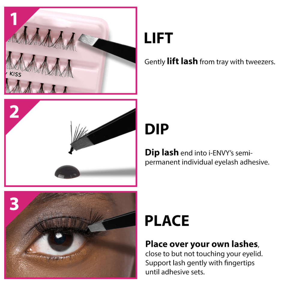 Glamour Us_i - ENVY by KISS_Lashes_Mega Hold Individual Eyelash Glue - Black__KPEG08 The best affordable Latina and Mexican makeup, beauty and cosmetics supply store in Chula Vista, San Diego