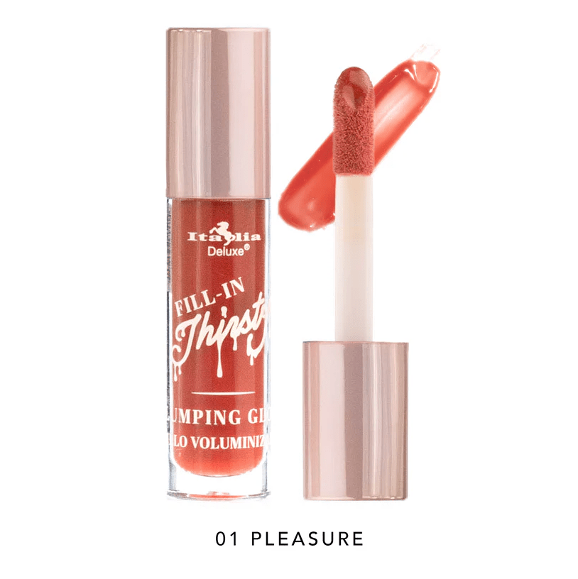 Glamour Us_Italia Deluxe_Makeup_Fill - In Thirsty Colored Plumping Gloss_Pleasure_179 - 01 The best affordable Latina and Mexican makeup, beauty and cosmetics supply store in Chula Vista, San Diego
