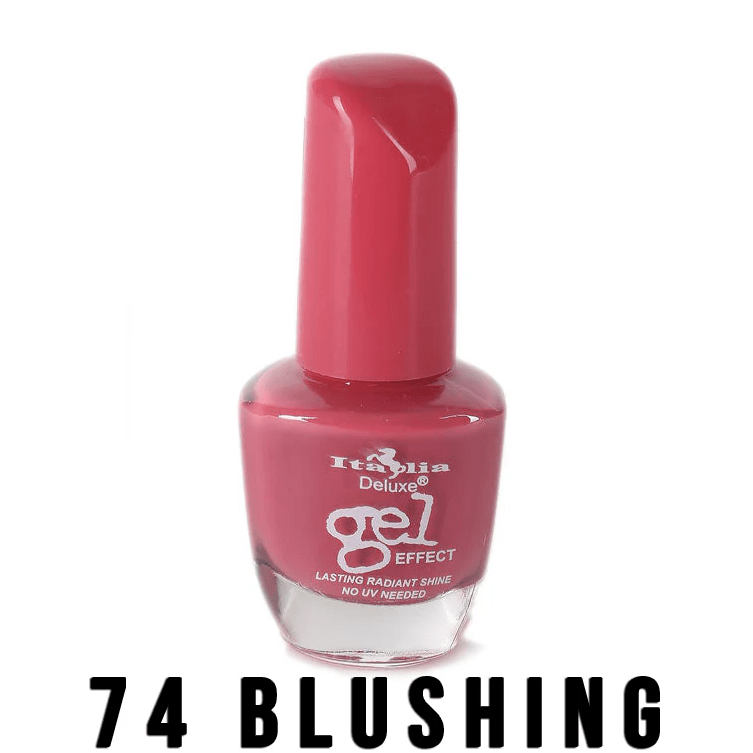 Glamour Us_Italia Deluxe_Nails_Gel Effect Nail Polish_Blushing_74 The best affordable Latina and Mexican makeup, beauty and cosmetics supply store in Chula Vista, San Diego