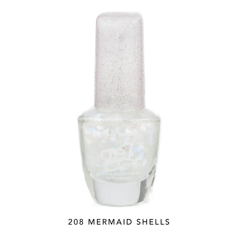 Glamour Us_Italia Deluxe_Nails_Gel Effect Nail Polish_Mermaid Shells_UM208 The best affordable Latina and Mexican makeup, beauty and cosmetics supply store in Chula Vista, San Diego