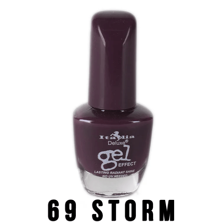 Glamour Us_Italia Deluxe_Nails_Gel Effect Nail Polish_Storm_69 The best affordable Latina and Mexican makeup, beauty and cosmetics supply store in Chula Vista, San Diego