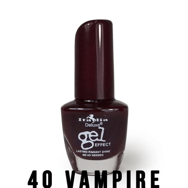 Glamour Us_Italia Deluxe_Nails_Gel Effect Nail Polish_Vampire_40 The best affordable Latina and Mexican makeup, beauty and cosmetics supply store in Chula Vista, San Diego