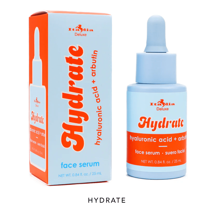 Glamour Us_Italia Deluxe_Skincare_Hyaluronic Acid & Arbutin Hydrate Facial Serum__400FS - 01 The best affordable Latina and Mexican makeup, beauty and cosmetics supply store in Chula Vista, San Diego
