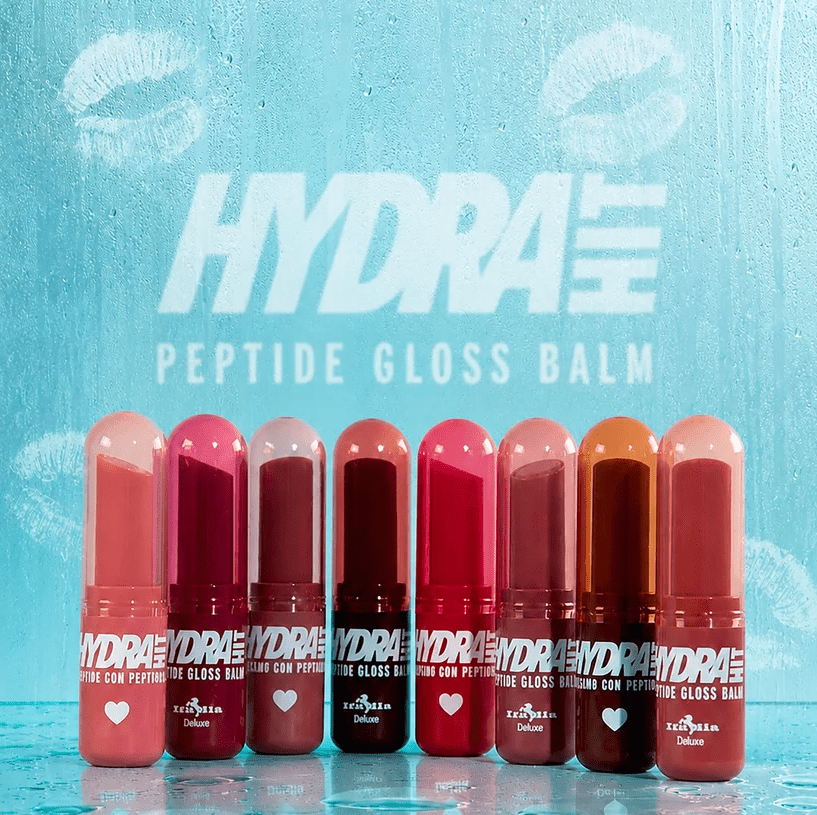 Glamour Us_Italia Deluxe_Makeup_HydraHit Peptide Gloss Balm_Pink Guava_451HPB-01 The best affordable Latina and Mexican makeup, beauty and cosmetics supply store in Chula Vista, San Diego