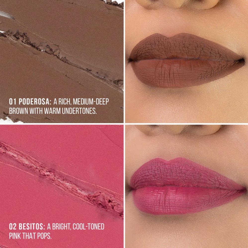 Glamour Us_Italia Deluxe_Makeup_Locked in Place Matte Lippies_Poderosa_193LPL - 01 The best affordable Latina and Mexican makeup, beauty and cosmetics supply store in Chula Vista, San Diego