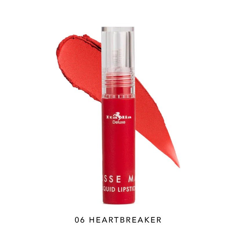 Glamour Us_Italia Deluxe_Makeup_Mousse Matte Liquid Lipstick_Heartbreaker_190 - 06 The best affordable Latina and Mexican makeup, beauty and cosmetics supply store in Chula Vista, San Diego