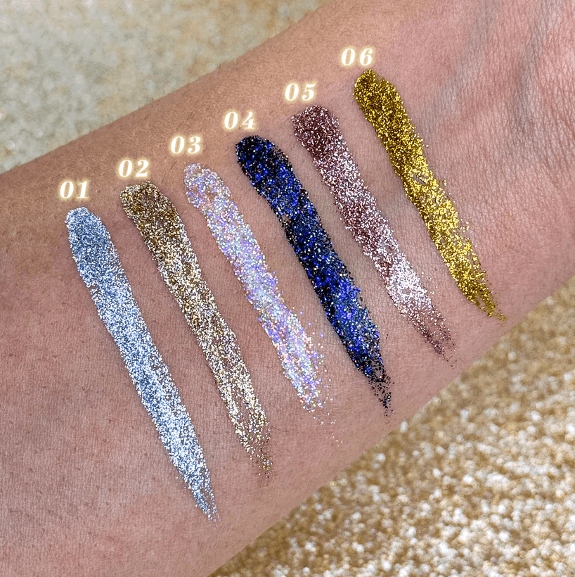 Glamour Us_Italia Deluxe_Makeup_Star Struck Classic Liquid Glitter Liner_01_GL261 - 01 The best affordable Latina and Mexican makeup, beauty and cosmetics supply store in Chula Vista, San Diego