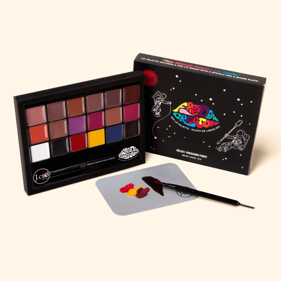 Glamour Us_Jcat_Makeup_Freedom First Creator Mix Lip Palette__FC101 The best affordable Latina and Mexican makeup, beauty and cosmetics supply store in Chula Vista, San Diego