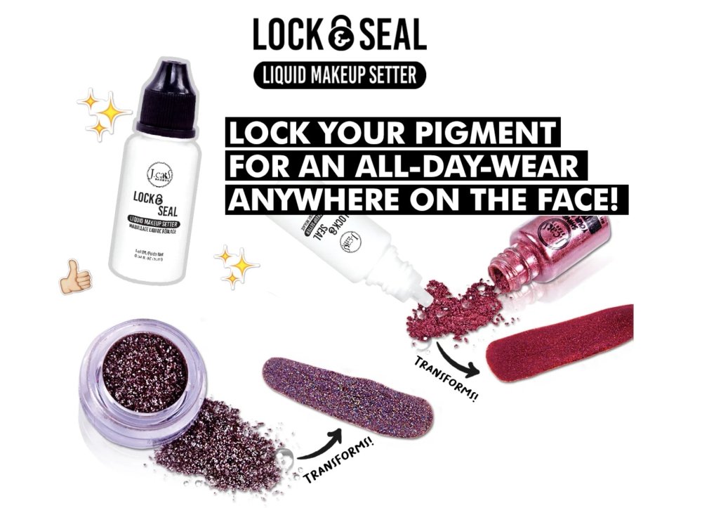 Glamour Us_Jcat_Makeup_Lock & Seal Liquid Makeup Setter__LSS101 The best affordable Latina and Mexican makeup, beauty and cosmetics supply store in Chula Vista, San Diego