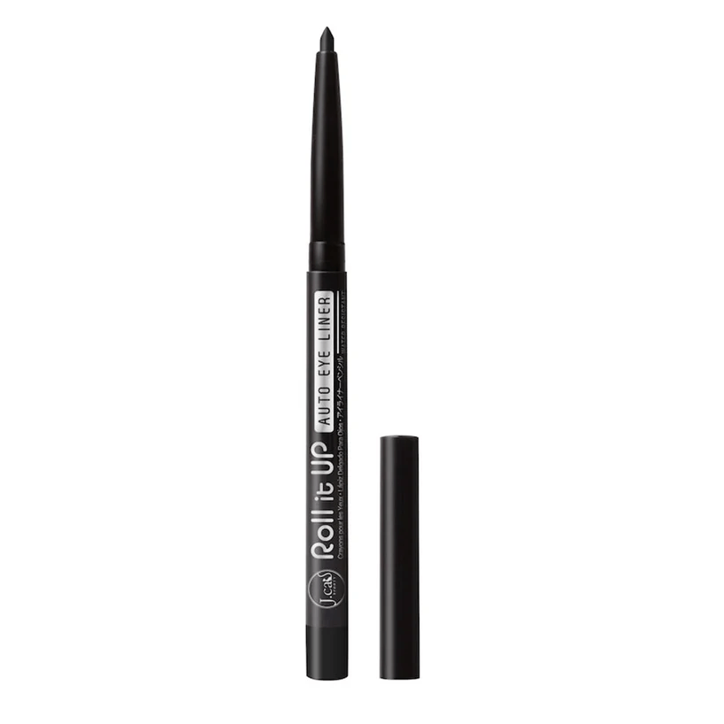 Glamour Us_Jcat_Makeup_Roll It Up Auto Eyeliner Pencil_Dark Grey_RAE104 The best affordable Latina and Mexican makeup, beauty and cosmetics supply store in Chula Vista, San Diego