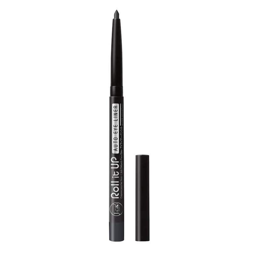Glamour Us_Jcat_Makeup_Roll It Up Auto Eyeliner Pencil_Charcoal Grey_RAE112 The best affordable Latina and Mexican makeup, beauty and cosmetics supply store in Chula Vista, San Diego