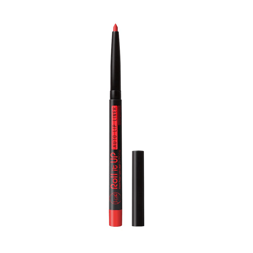 Glamour Us_Jcat_Makeup_Roll It Up Auto Lip Liner Pencil_Electric Crimson_RAL104 The best affordable Latina and Mexican makeup, beauty and cosmetics supply store in Chula Vista, San Diego