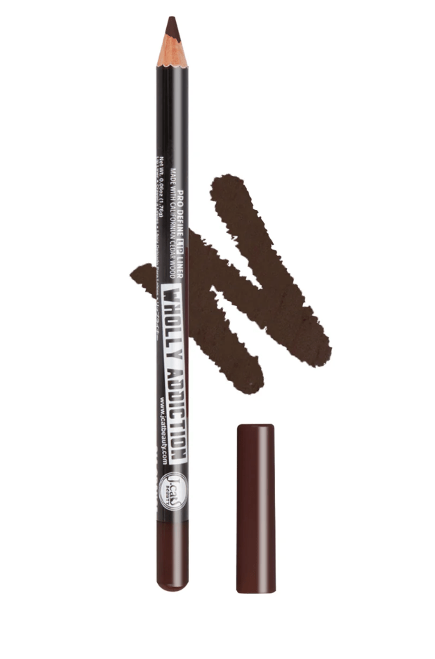 Glamour Us_Jcat_Makeup_Wholly Addiction Pro Define Lip Liner Pencil_Espresso_WL213 The best affordable Latina and Mexican makeup, beauty and cosmetics supply store in Chula Vista, San Diego