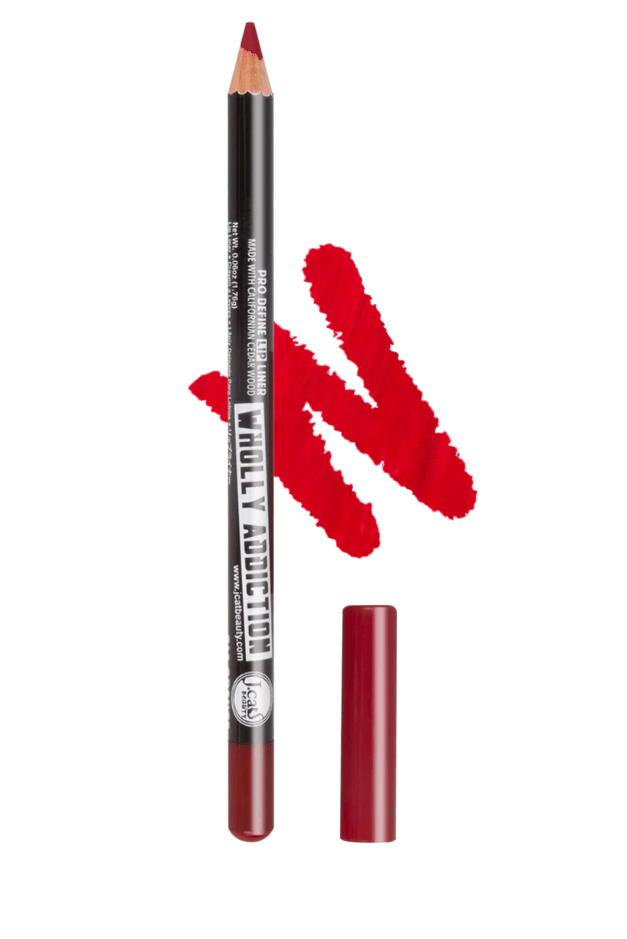 Glamour Us_Jcat_Makeup_Wholly Addiction Pro Define Lip Liner Pencil_Red Hot_WL210 The best affordable Latina and Mexican makeup, beauty and cosmetics supply store in Chula Vista, San Diego
