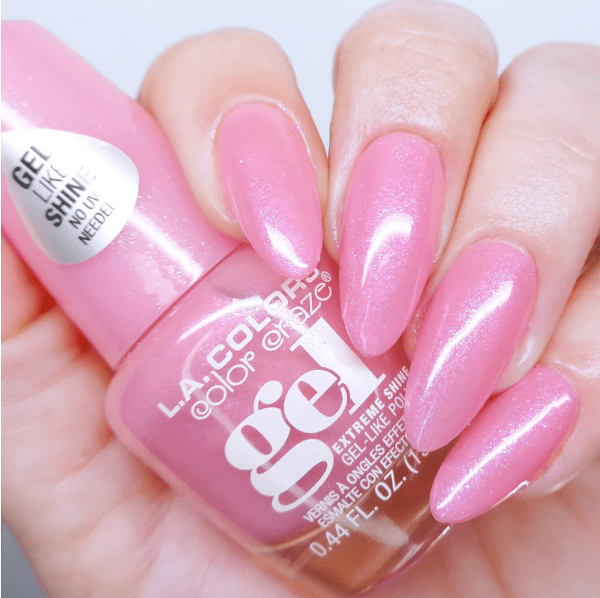 Glamour Us_L.A. Colors_Nails_Pink Please! Gel Polish_I&