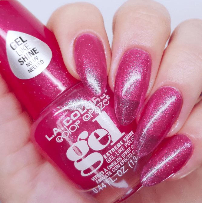 Glamour Us_L.A. Colors_Nails_Color Craze Extreme Shine Gel Polish_Beaming_CNL285 The best affordable Latina and Mexican makeup, beauty and cosmetics supply store in Chula Vista, San Diego