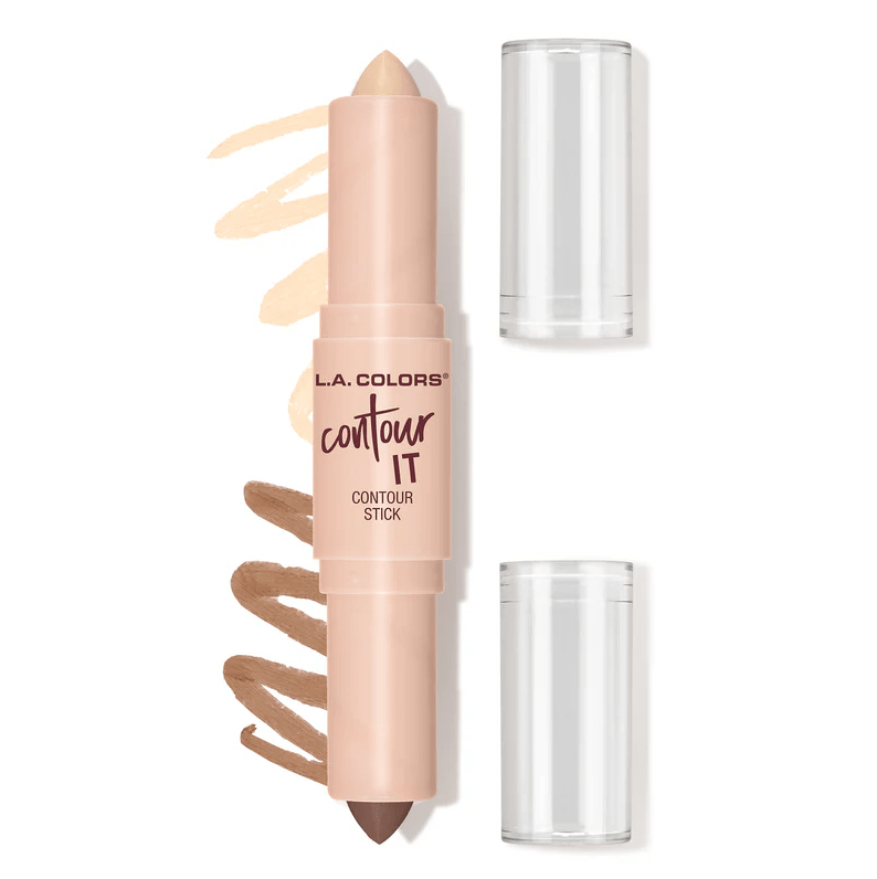 Glamour Us_L.A. Colors_Makeup_Contour It Contour and Concealer Stick_Tan/ Deep_CCS599 The best affordable Latina and Mexican makeup, beauty and cosmetics supply store in Chula Vista, San Diego