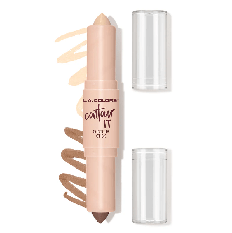Glamour Us_L.A. Colors_Makeup_Contour It Contour and Concealer Stick_Tan/ Deep_CCS599 The best affordable Latina and Mexican makeup, beauty and cosmetics supply store in Chula Vista, San Diego