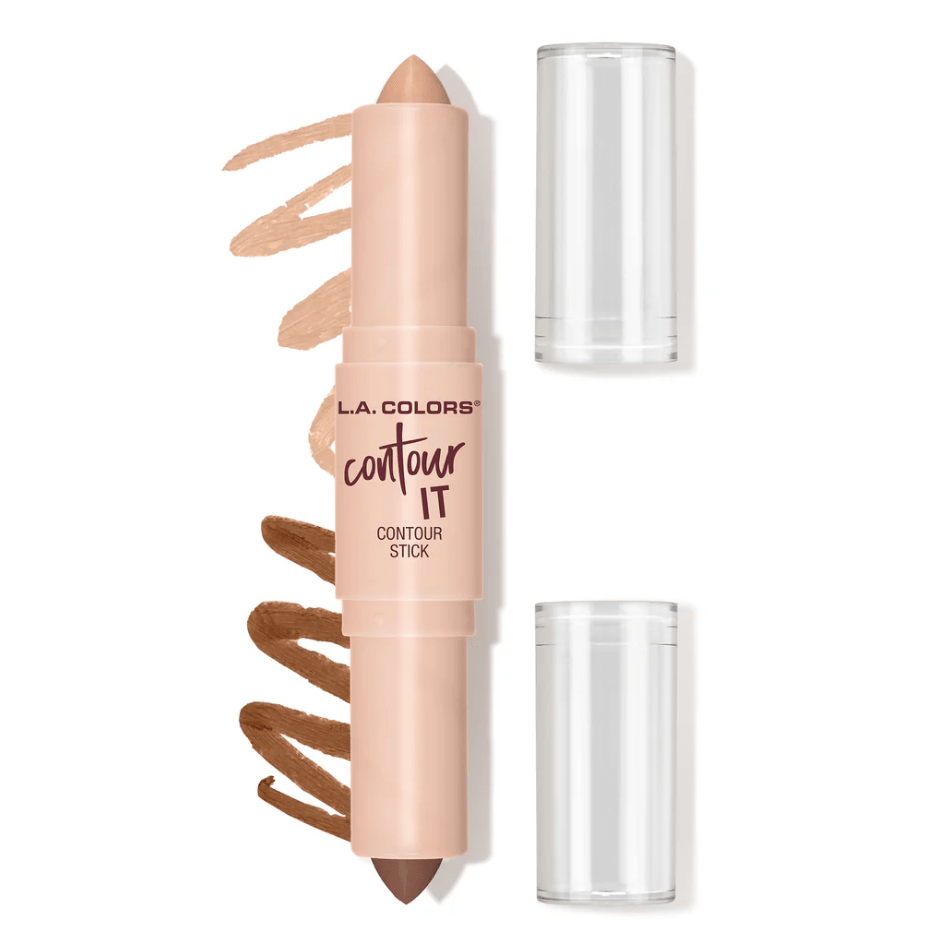 Glamour Us_L.A. Colors_Makeup_Contour It Contour and Concealer Stick_Tan/ Deep_CCS599 The best affordable Latina and Mexican makeup, beauty and cosmetics supply store in Chula Vista, San Diego